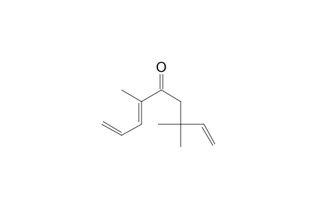 4,7,7-Trimethyl-1,3,8-nonatrien-5-one