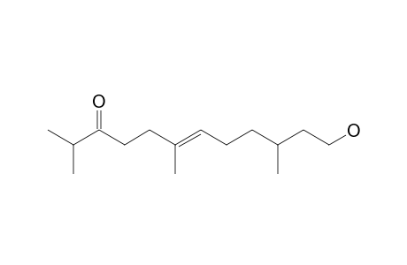 3,7,11-Trimethyl-10-oxo-6-dodecen-1-ol