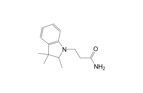 3-(2,3,3-trimethyl-2,3-dihydro-1H-indol-1-yl)propanamide