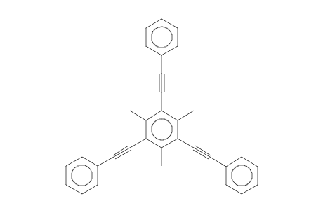 1,3,5-Tris(2-phenylethynyl)-2,4,6-trimethylbenzene