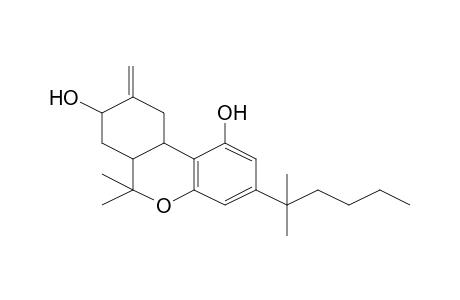 3-(1,1-Dimethylpentyl)-6,6-dimethyl-9-methylene-6a,7,8,9,10,10a-hexahydro-6H-benzo[c]chromene-1,8-diol