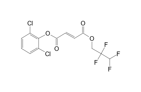 Fumaric acid, 2,6-dichlorophenyl 2,2,3,3-tetrafluoropropyl ester