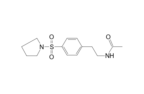 N-(2-[4-(1-Pyrrolidinylsulfonyl)phenyl]ethyl)acetamide