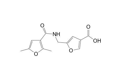 5-[[(2,5-dimethyl-3-furoyl)amino]methyl]-3-furoic acid