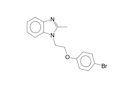 1-[2-(4-bromophenoxy)ethyl]-2-methyl-1H-benzimidazole