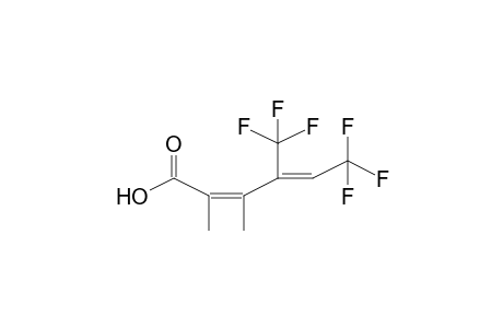(2Z,4Z)-6,6,6-Trifluoro-2,3-dimethyl-4-(trifluoromethyl)-2,4-hexadienoic acid