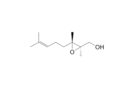 (2R,3R)-(3-(4-methylpent-3-en-1-yl)-2,3-dimethyloxiran-2-yl)methanol