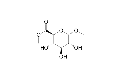 Methyl-(methyl.alpha.-D-glucopyranoside)-uronate