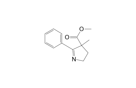 Methyl 3-methyl-2-phenyl-1-pyrroline-3-carboxylate