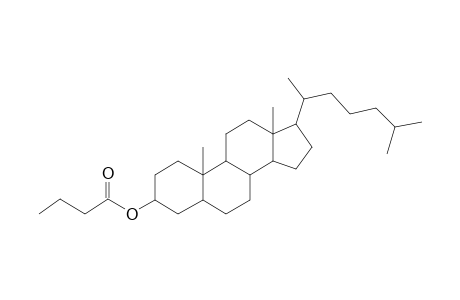 5-.beta.-Cholestan-3.alpha.-ol, butyrate