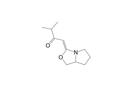 3-Methyl-1-(tetrahydropyrrolo[1,2-c]oxazol-3-ylidene)-butan-2-one