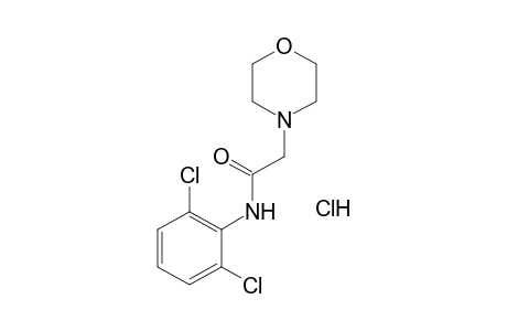 2',6'-dichloro-2-morpholinoacetanilide, monohydrochloride