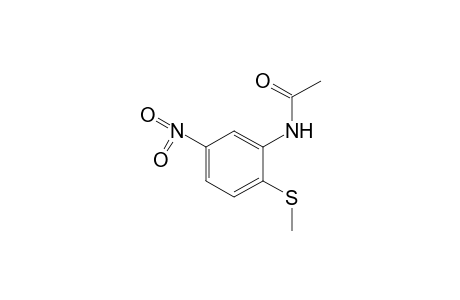 2'-(methylthio)-5'-nitroacetanilide