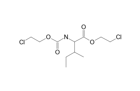 L-Isoleucine, N-(2-chloroethoxycarbonyl)-, 2-chloroethyl ester