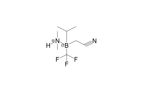 Acetonitrile, [(isopropyl)(dimethylamine(N-B))(trifluoromethyl)boryl]-