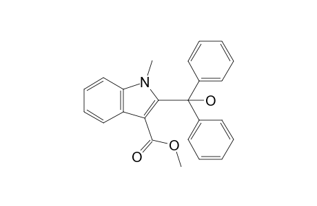 Methyl 2-(hydroxydiphenylmethyl)-1-methylindole-3-carboxylate