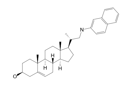 22-(2'-NAPHTHYLAMINO)-23,24-DINORCHOL-5-EN-3-BETA-OL