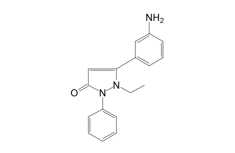 3-(m-aminophenyl)-2-ethyl-1-phenyl-3-pyrazolin-5-one