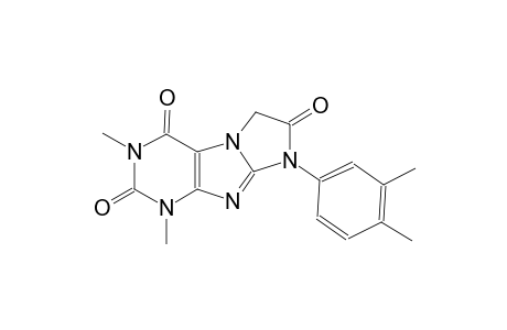 1H-imidazo[2,1-f]purine-2,4,7(3H,6H,8H)-trione, 8-(3,4-dimethylphenyl)-1,3-dimethyl-