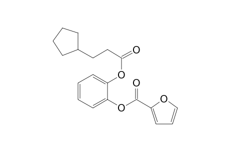 1,2-Benzenediol, o-(3-cyclopentylpropionyl)-o'-(2-furoyl)-