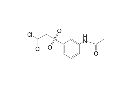3'-[(2,2-dichloroethyl)sulfonyl]acetanilide