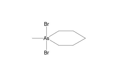 1,1-Dibromo-1-methyl-arsenane