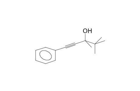 3,4,4-TRIMETHYL-1-PHENYL-1-PENTYN-3-OL