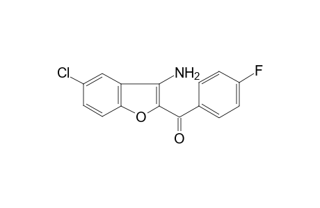 (3-Amino-5-chloro-benzofuran-2-yl)-(4-fluoro-phenyl)-methanone