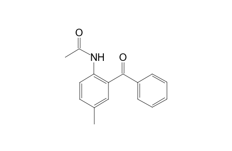 N-(2-Benzoyl-4-methylphenyl)acetamide