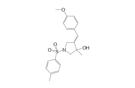 (E)-4-(4-Methoxybenzylidene)-3-methyl-1-tosylpyrrolidin-3-ol