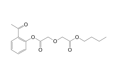 Diglycolic acid, 2-acetylphenyl butyl ester