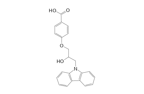 4-[3-(9H-carbazol-9-yl)-2-hydroxypropoxy]benzoic acid