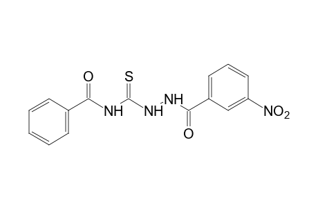 4-benzoyl-1-(m-nitrobenzoyl)-3-thiosemicarbazide