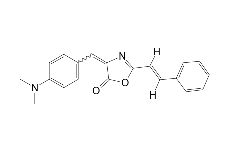 4-[p-(dimethylamino)benzylidene]-2-styryl-2-oxazolin-5-one