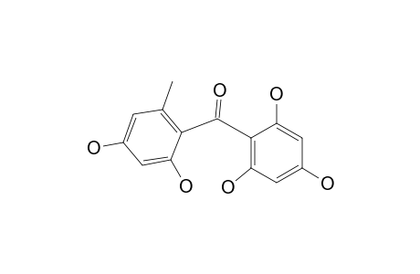 Methanone, (2,4-dihydroxy-6-methylphenyl)(2,4,6-trihydroxyphenyl)-