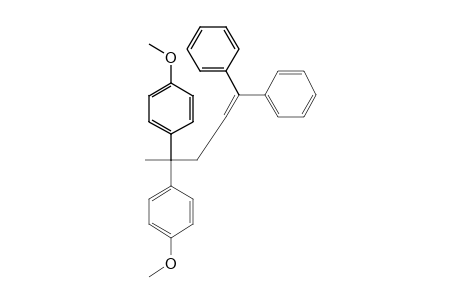 4,4-bis(p-methoxyphenyl)-1,1-diphenyl-1-pentene