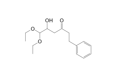 6,6-Diethoxy-5-hydroxy-1-phenyl-3-hexanone