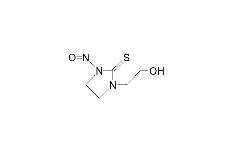 1-(2'-Hydroxyethyl)-3-nitroso-imidazolidin-2-thione