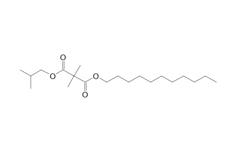 Dimethylmalonic acid, isobutyl undecyl ester