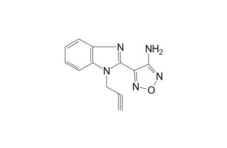 4-[1-(2-propynyl)-1H-benzimidazol-2-yl]-1,2,5-oxadiazol-3-amine