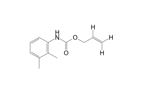 2,3-dimethylcarbanilic acid, allyl ester