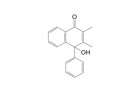 2,3-dimethyl-4-hydroxy-4-phenyl-1(4H)-naphthalenone