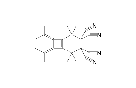 Bicyclo[4.2.0]oct-1(6)-ene, 3,3,4,4-tetracyano-7,8-diisopropylidene-2,2,5,5-tetramethyl-