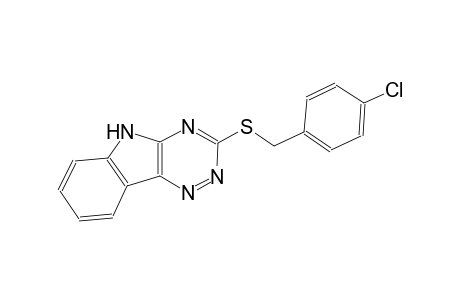 4-chlorobenzyl 5H-[1,2,4]triazino[5,6-b]indol-3-yl sulfide
