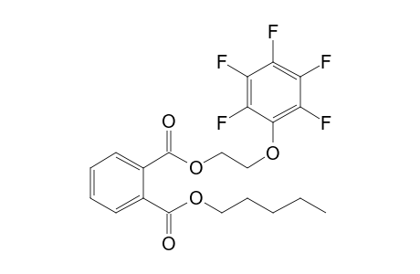 Phthalic acid, 2-(pentafluorophenoxy)ethyl pentyl ester