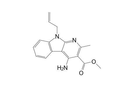 Methyl 9-allyl-4-amino-2-methyl-9H-pyrido[2,3-b]indole-3-carboxylate