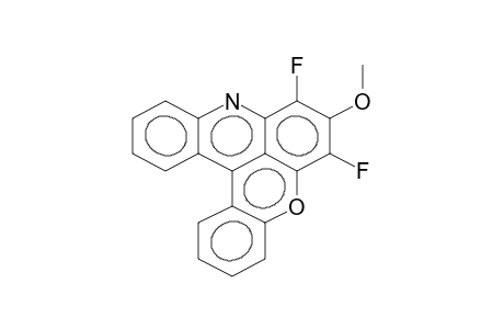 6,8-DIFLUORO-7-METHOXY-[1]-BENZOPYRANO[2,3,4-K,L]ACRIDINE