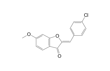 (2Z)-2-(4-chlorobenzylidene)-6-methoxy-1-benzofuran-3(2H)-one
