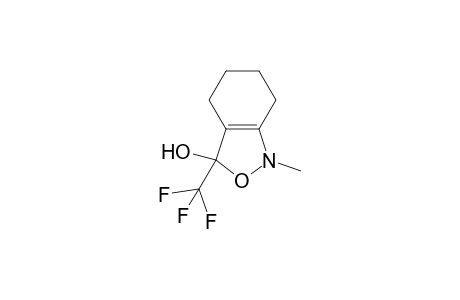 1-methyl-3-(trifluoromethyl)-4,5,6,7-tetrahydroanthranil-3-ol