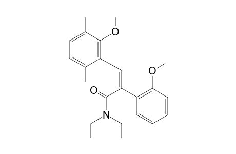 (Z)-N,N-Diethyl-3-(2-methoxy-3,6-dimethylphenyl)-2-(2methoxyphenyl)acrylamide